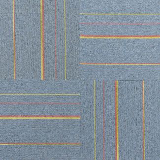 Phenix on Main Highlight Carpet Tile Flooring - Close-Up Product Image