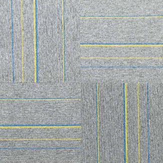 Phenix on Main Highlight Carpet Tile Flooring - Close-Up Product Image