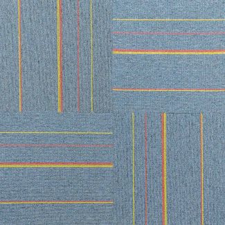 Phenix on Main Highlight Carpet Tile Flooring - Close-Up Product Image