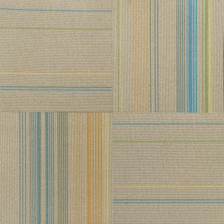 Mannington Mills ELSP2 Flow Carpet Tile Flooring - Close-Up Product Image