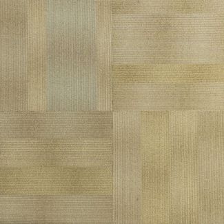 Shaw Brown Carpet Tile Flooring - Close-Up Product Image