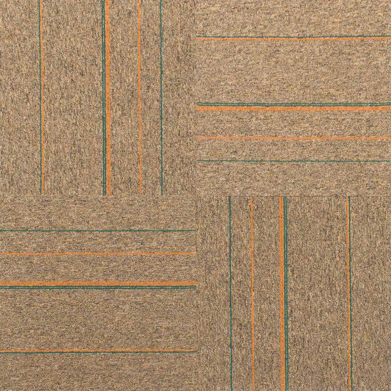 Phenix on Main Highlight Carpet Tile Flooring - Close-Up Product Image