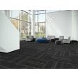 EF Contract Pennant Raven Carpet Tile - 18 in x 36 in, Encore SD Ultima Nylon, Nexus Backing, Glue Down - See in lobby