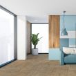 Floor Factory Shaw StrataWorxHipster Carpet Tile - See in Living Room