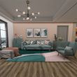 Floor Factory Monterey Del Mar Luxury Vinyl Tile WPC Flooring - See in Living Room